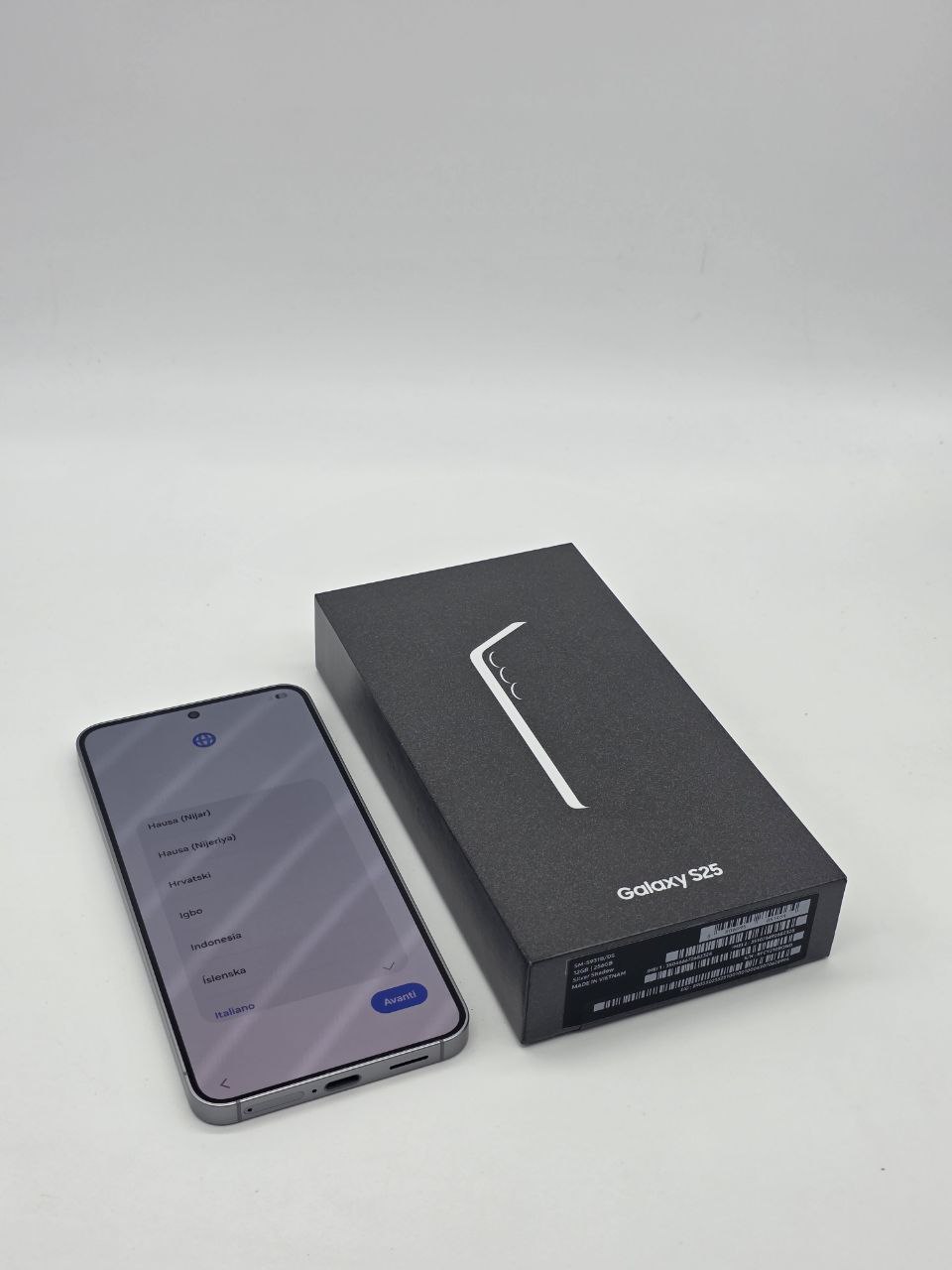 SAMSUNG GALAXY S25 GRIGIO