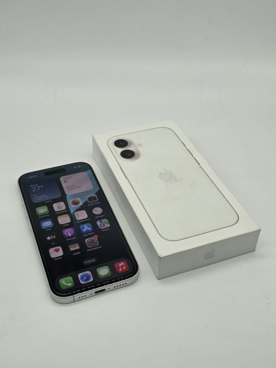IPHONE 16 BIANCO